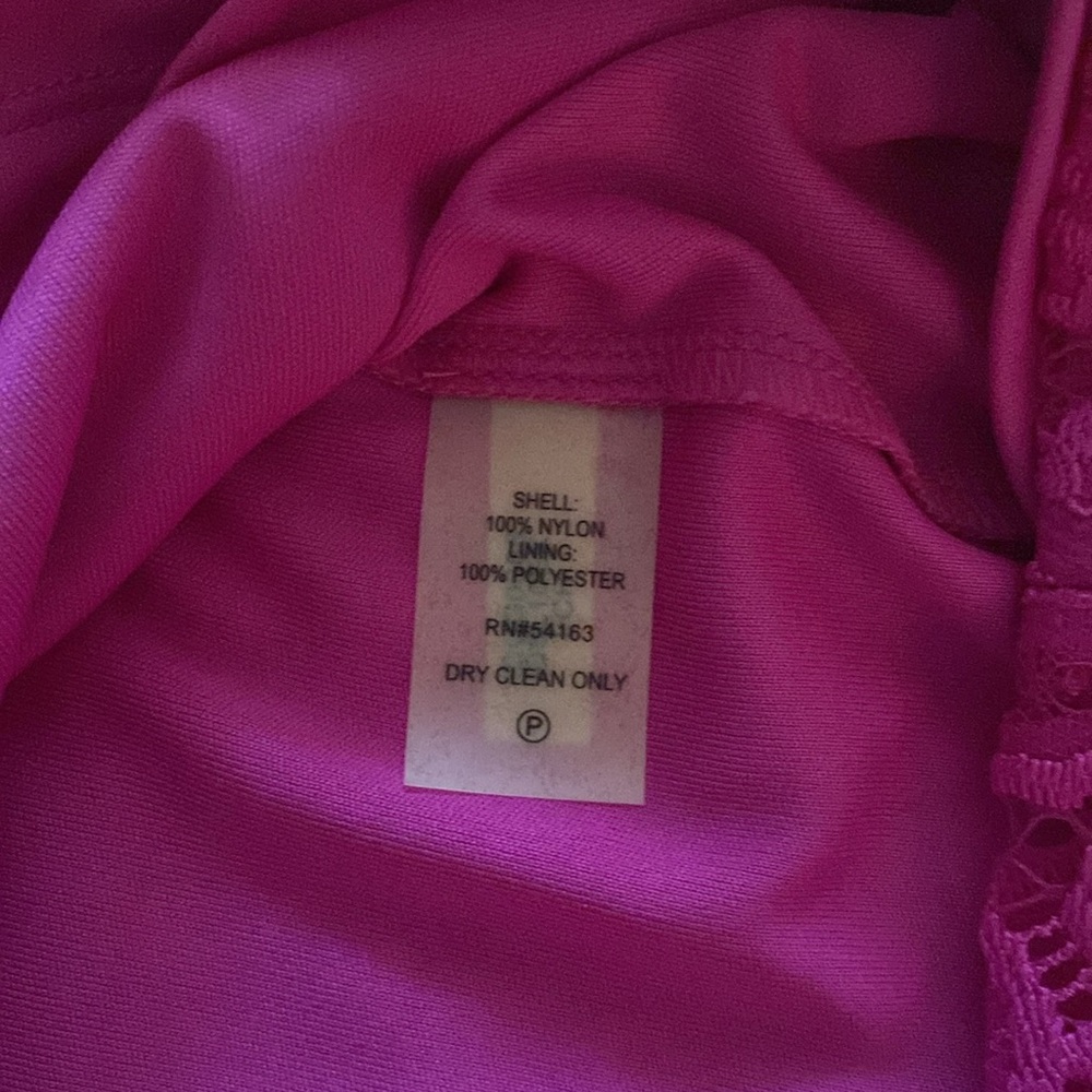 Ivanka Trump NWT Fushia lace size 16 dress - Picture 10 of 11